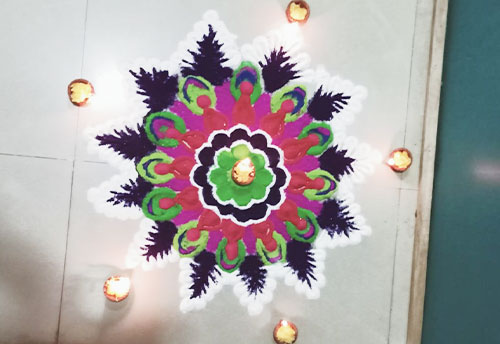 rangoli diwali